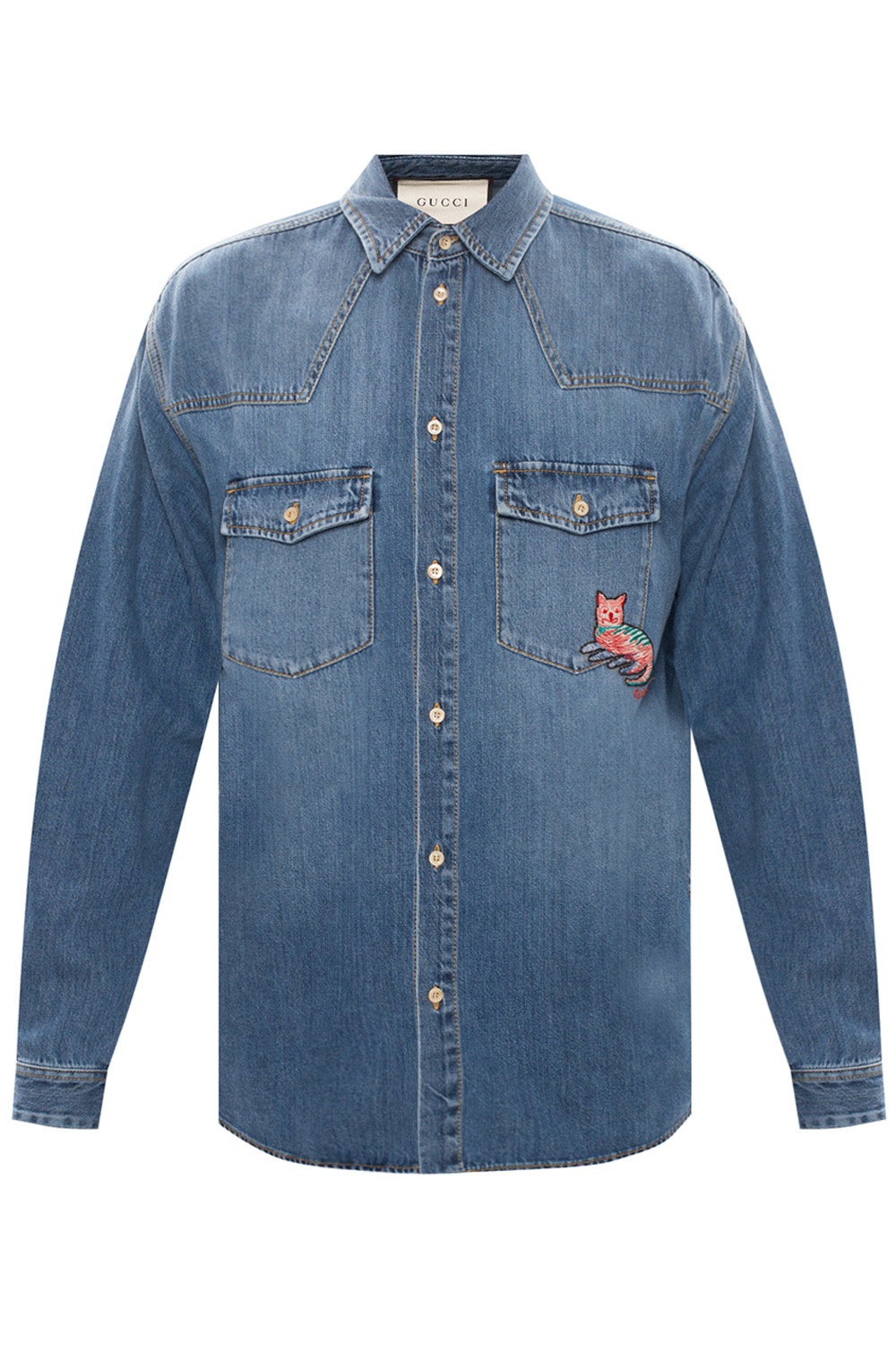 Gucci Denim jacket with patch